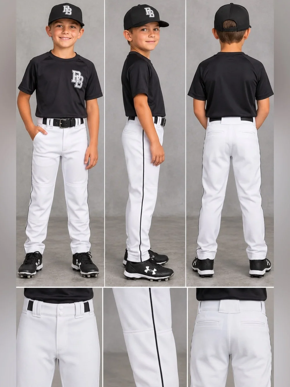 NWOT - Mizuno Boys Youth Premier Pro Piped G2 Baseball Pants - Size Youth XL